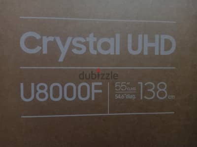 شاشة سامسونج (u8000f) 55 بوصة جديدة