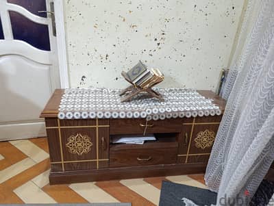 انتريه + نيش + سفره + ترابيزة شاشه + كنبه سرير