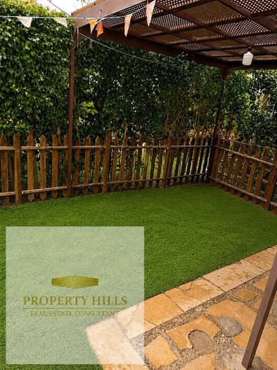 3-bedroom apartment with a private garden, fully finished – Hyde Park – double view overlooking landscape – Fifth Settlement – New Cairo