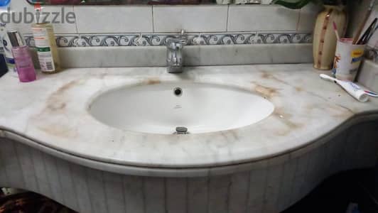 رخامة و حوض ايديل ستاندرد