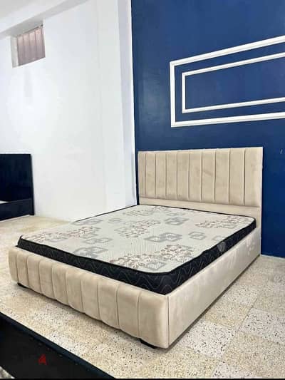 سرير كبتونيه tufted bed