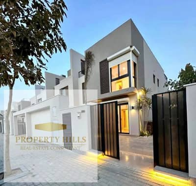 Last villa for immediate delivery from Sodic in Al Shorouk consisting of 4 floors, priced at 2 million and ready for immediate delivery