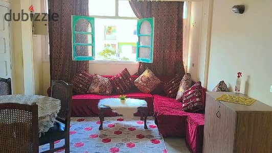 Furnished apartment for rent in Sheikh Zayed district 1 on AlBustan streen Furnished apartment for rent in Sheikh Zayed district 1 on AlBustan streen