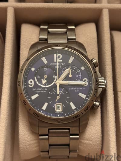 Original titanium GMT Certina