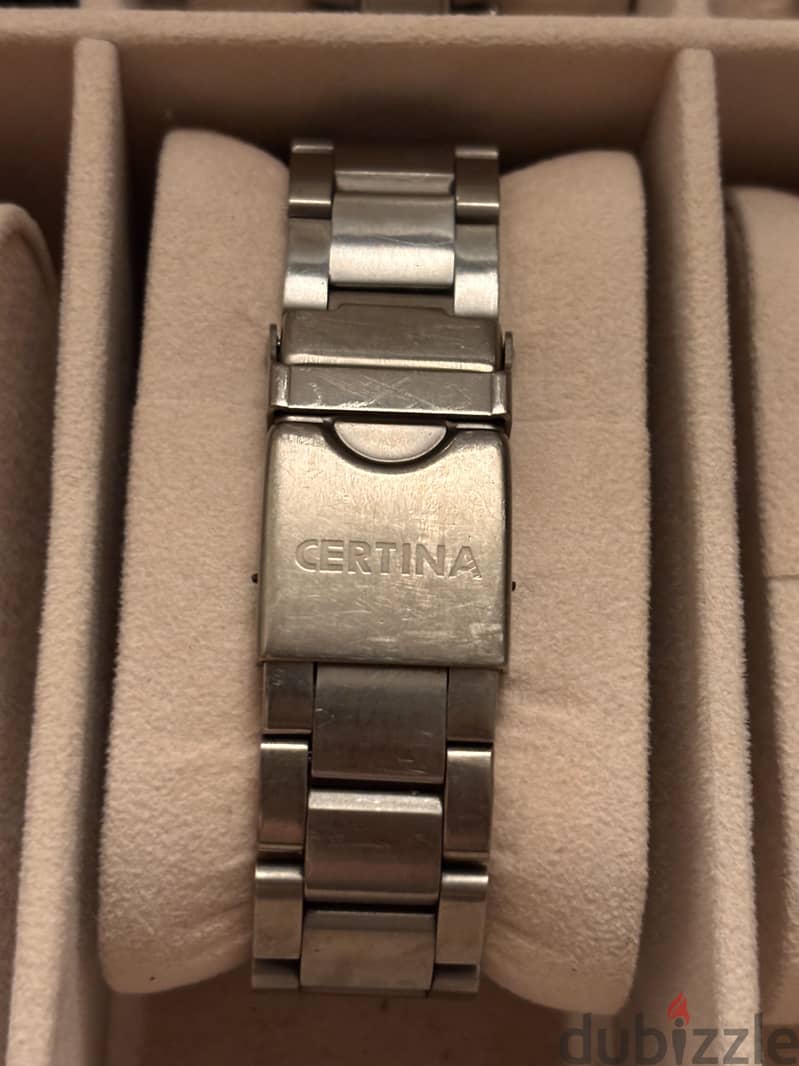 Original titanium GMT Certina 1