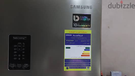 ثلاجة سامسونج انفرتر مستوردة RT32K5400SP مستعملة وبها عطل للبيع بحالت