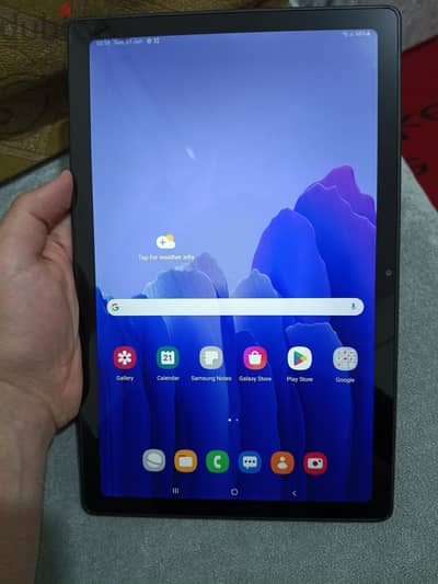 تاب سامسونج Galaxy Tab A7 بحالة كسر زيرو (رام 3 / 32 جيجا)