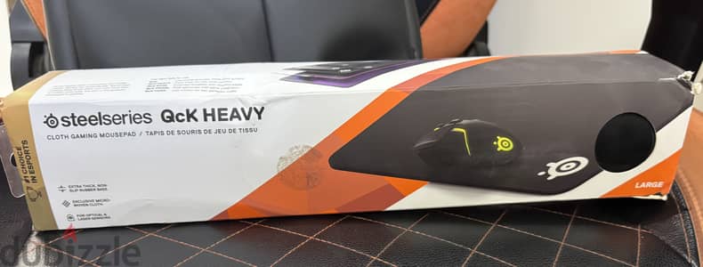 SteelSeries QCK Heavy Gaming Mouse Pad – LARGE 450 x 400 x 6 mm