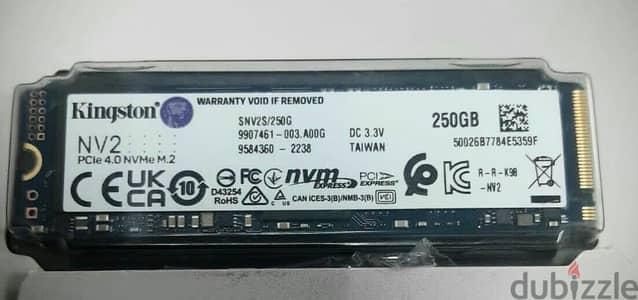 Kingston NV2 250GB  هارد لاب توب