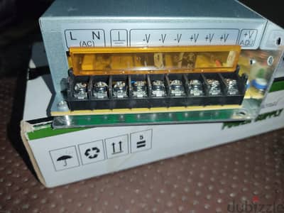 Power Supply 12V 20A Brand New Never Used. باور سبلاي لم يستعمل نهائيا