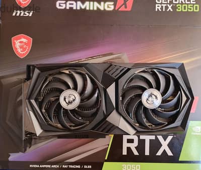 rtx 3050 8gb نسخه msi gaming X