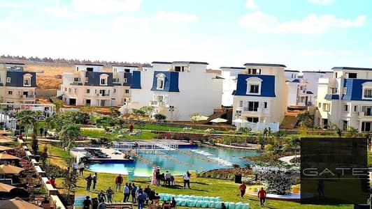 فيلا  للبيع استلام فورى بفرش مودرن على أعلى مستوى – جاهزة للسكن الفوري - يوجد حمام سباحه داخل الفيلا - في ماونتن فيو تشل اوت بارك