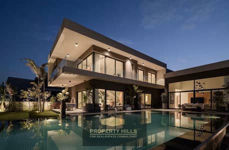 Received a 543 sqm villa with a private swimming pool in the most upscale area of Sheikh Zayed, next to Palm Hills and Al Jazeera Club
