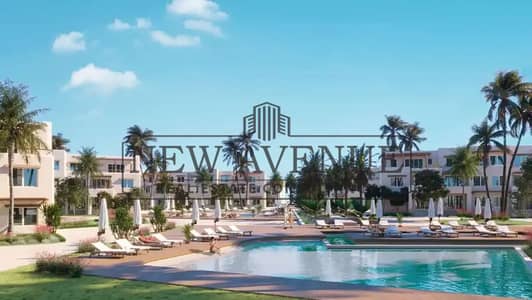 Exclusive Opportunity- the lowest down payment Chalet Fully finished with acs for sale in Hacienda ras el hekma