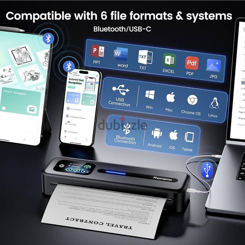 Phomemo M832D Ink-less Portable Printer 3