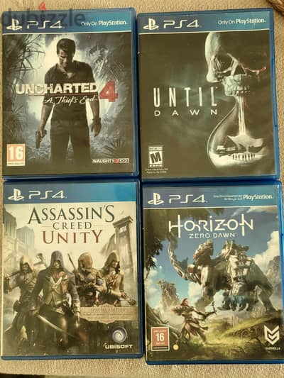 Uncharted 4-Until dawn-Unity-Horizon