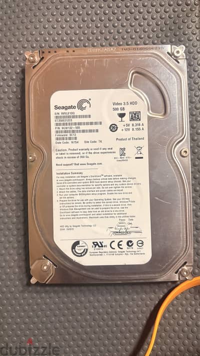 Hard Disk Drive 500gb (HDD)