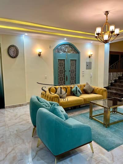 Duplex for sale in a very prime location in Obour City – 6th District, near Cook Restaurant, second floor, from the Green Belt