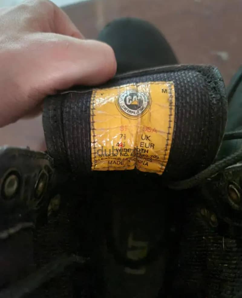 caterpillar boot original size 41.5 7