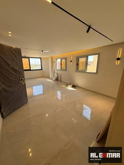 Penthouse for Sale in District 13, Sheikh Zayed  Open view, first occupancy, fully finished.
