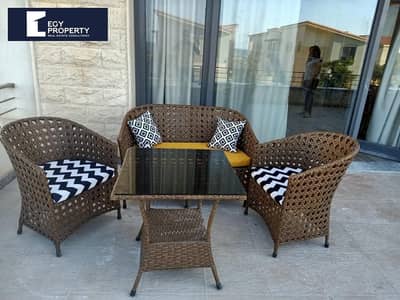 Apartment with Garden for Sale in Swanlake Residence Fully Finished by Installments