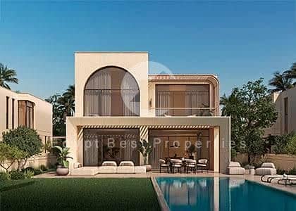 Villa Sea View For Sale fully finished  Direct lagoon Over 10Years And 5% Downpayment
