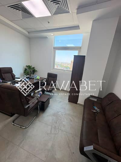 Office for Rent 45 sqm in Kargo Mall – Ultra Super Lux with ACs – Prime Location on El Shabab Street