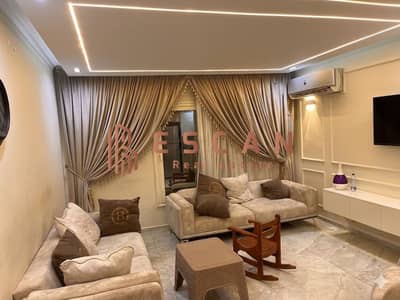 Furnished apartment for rent in Al Rehab, prime location, ultra-super lux finishing, close to services