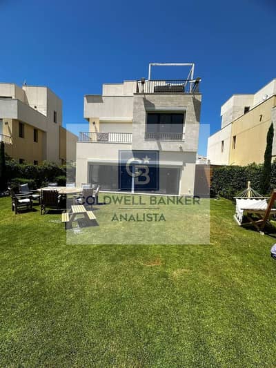 Luxury Standalone Villa for Sale in Marassi – 6 Bedrooms – Fully Finished – Golf View – North Coast