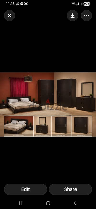 Full bed room