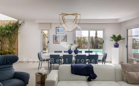 Deliver 2028 | First Lagoon Row TownHouse Villa , Fully Finished With ACs With Low DownPayment Over 9 Years Plan At Marsa Bagush