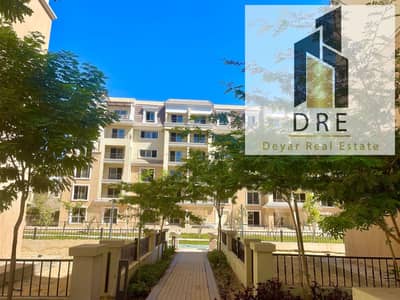 Apartments for sale in installments in Sarai Compound, 112 sq m, third floor