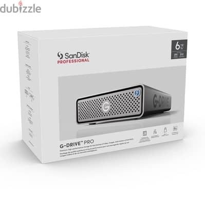 G-Tech SANDISK PROFESSIONAL  6TB  G-DRIVE PRO