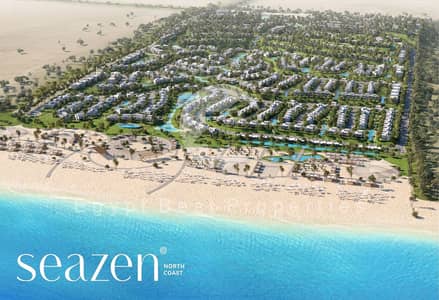 Direct Lagoon View Chalet Fully Finished For Sale Seazen By Al Qamzi with Instalment For Limited Offer