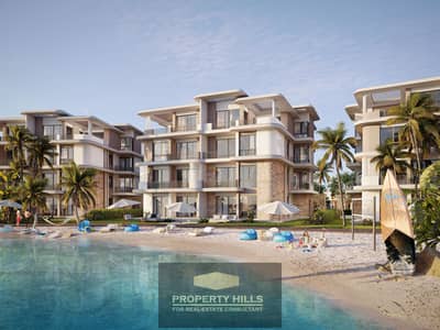 للبيع شاليه لقطه فيو مفتوح على البحر فى سي شور هايد بارك، رأس الحكمة Seashore Hyde Park – Sea View
