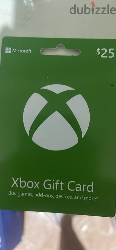 Xbox gift card
