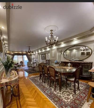 For sale, an apartment in Roshdy, Damietta Street, 195 meters (steps from Syria Street)