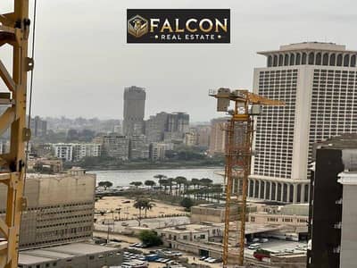 محل للبيع 239م ( استلام فوري ) بواجهه مفتوحه في ابراج ماسبيرو امام النيل في وسط البلد بالقاهره