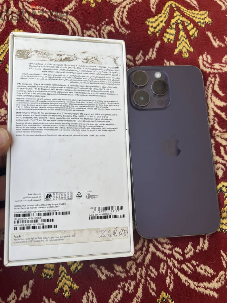 iPhone 14 Pro Max 256 6