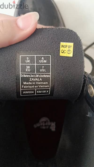 Dr. Martens zavala combat boot