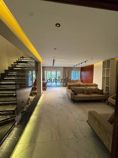 I Villa Garden 3 Bedrooms Ultra Super Lux At Compound Mountain View October Park 6 October