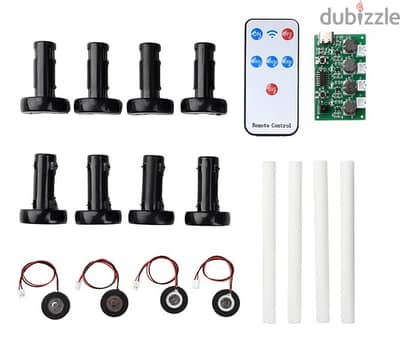 DC 5V RF Infrared Remote Control 4-Nozzle Ultrasonic Humidifier Module