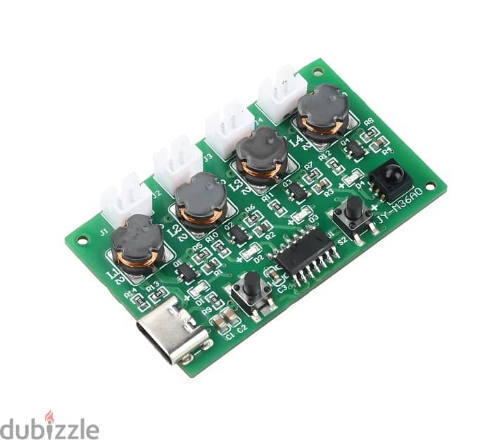 DC 5V RF Infrared Remote Control 4-Nozzle Ultrasonic Humidifier Module 1