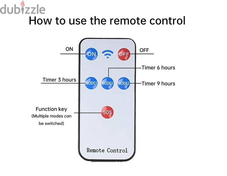 DC 5V RF Infrared Remote Control 4-Nozzle Ultrasonic Humidifier Module 9
