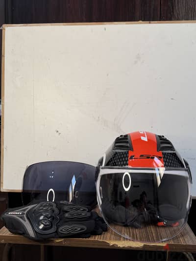 LS2 open face helmet size XL OF562