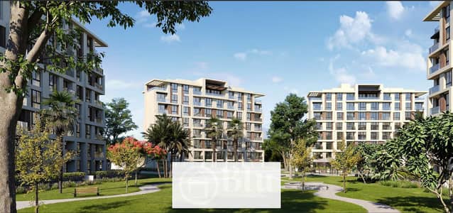 City Gate – Sapphire Residences by Qatari Diar, 90 Street, 5th Settlement, New Cairo - Fully Finished Apartment + Garden, Landscape View