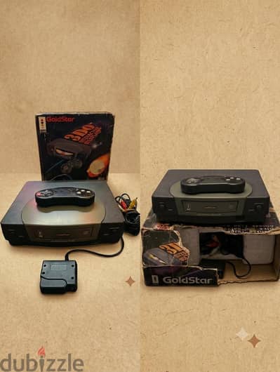 للبيع جهاز GoldStar 3DO Interactive Multiplayer    الحالة: الجهاز شغال