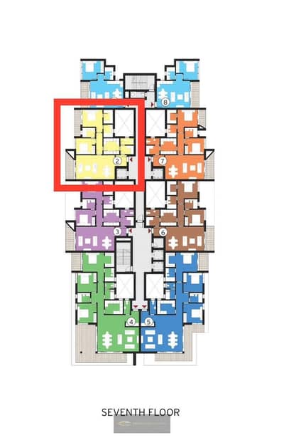شقة للبيع في ZED West – Park Side Residence | 158 م² | 3 غرف نوم