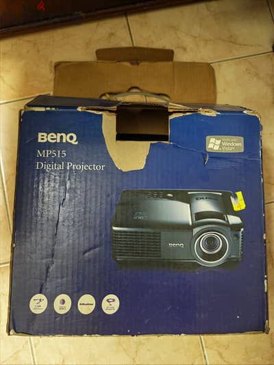 بروجيكتور  benq mp 515 بحاله الجديد