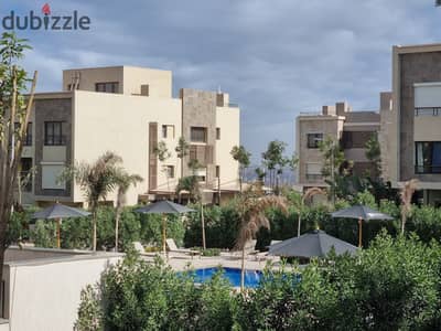 Apartment with a view of the Pyramids, fully finished with air conditioning, in Pyramids Heights next to New Giza and near Palm Hills
